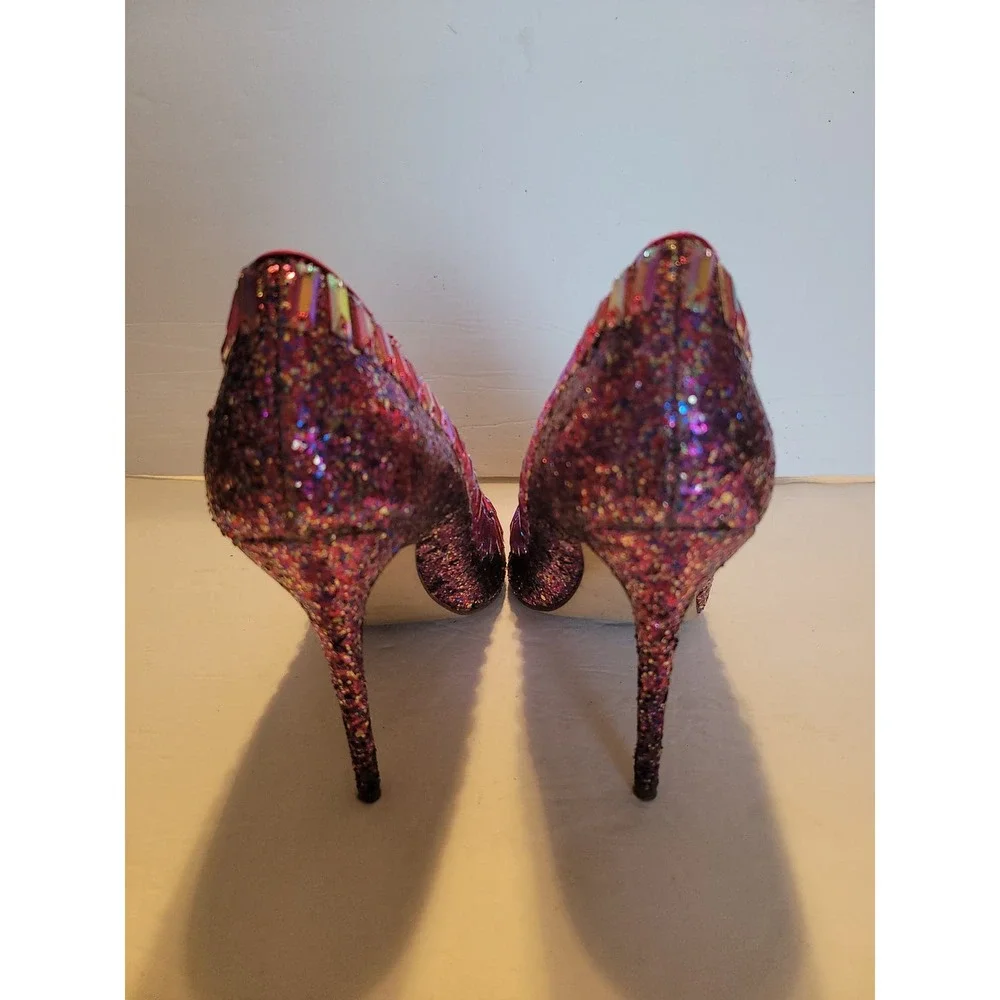 Steve Madden Galaxie Glitter Women's Heels Size 9M - Picture 3 of 4